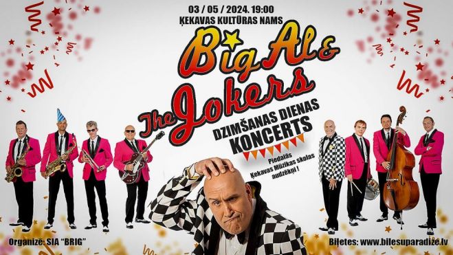 3.V Grupas "Big Al &amp; The Jokers" koncerts Ķekavā
