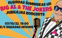 Concert of the group 7.X “Big Al & The Jokers” and Alģirdas Šuminskis in Sigulda